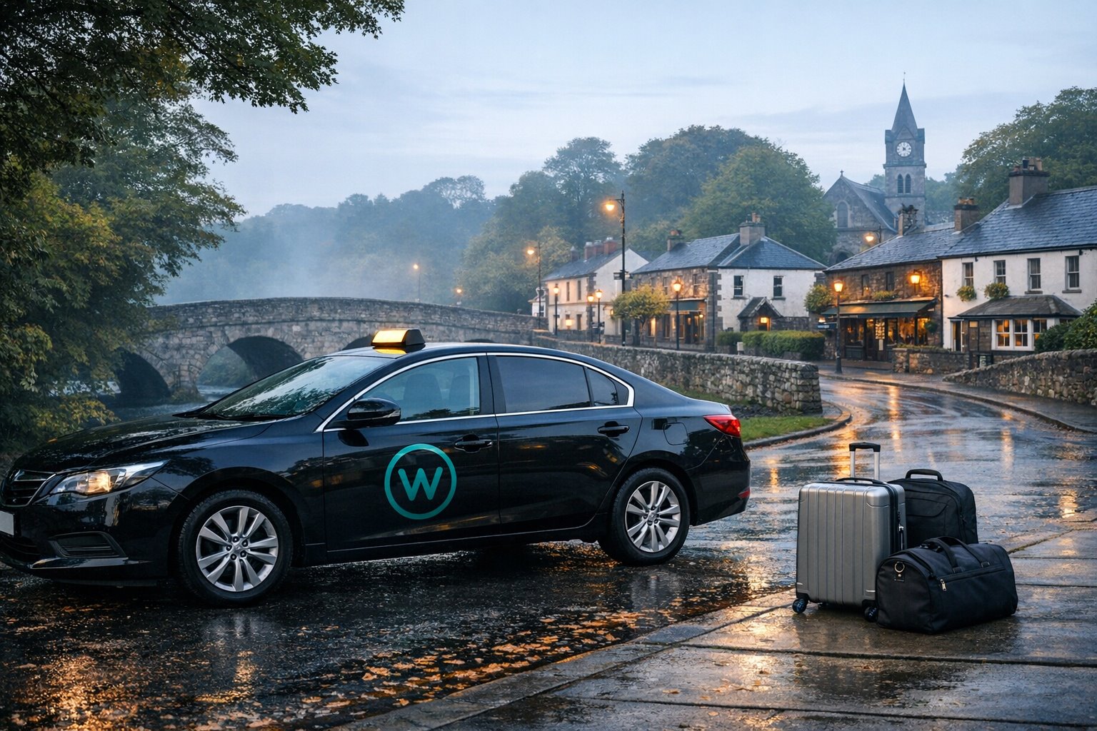 Wayszo pre-booked airport taxi for Lucan to Dublin Airport